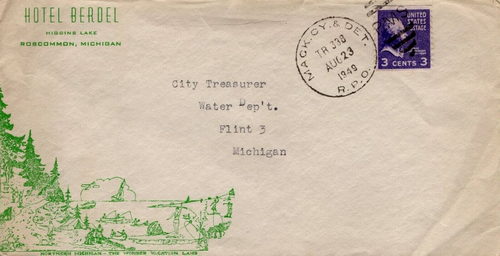 Hotel Berdel - Old Envelope (newer photo)